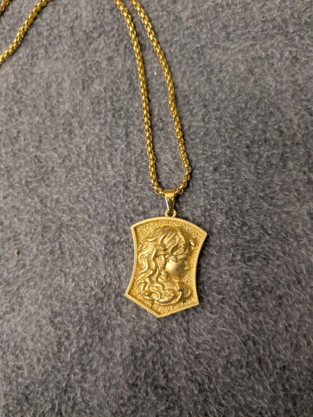 New!  Medusa Pendant Necklace